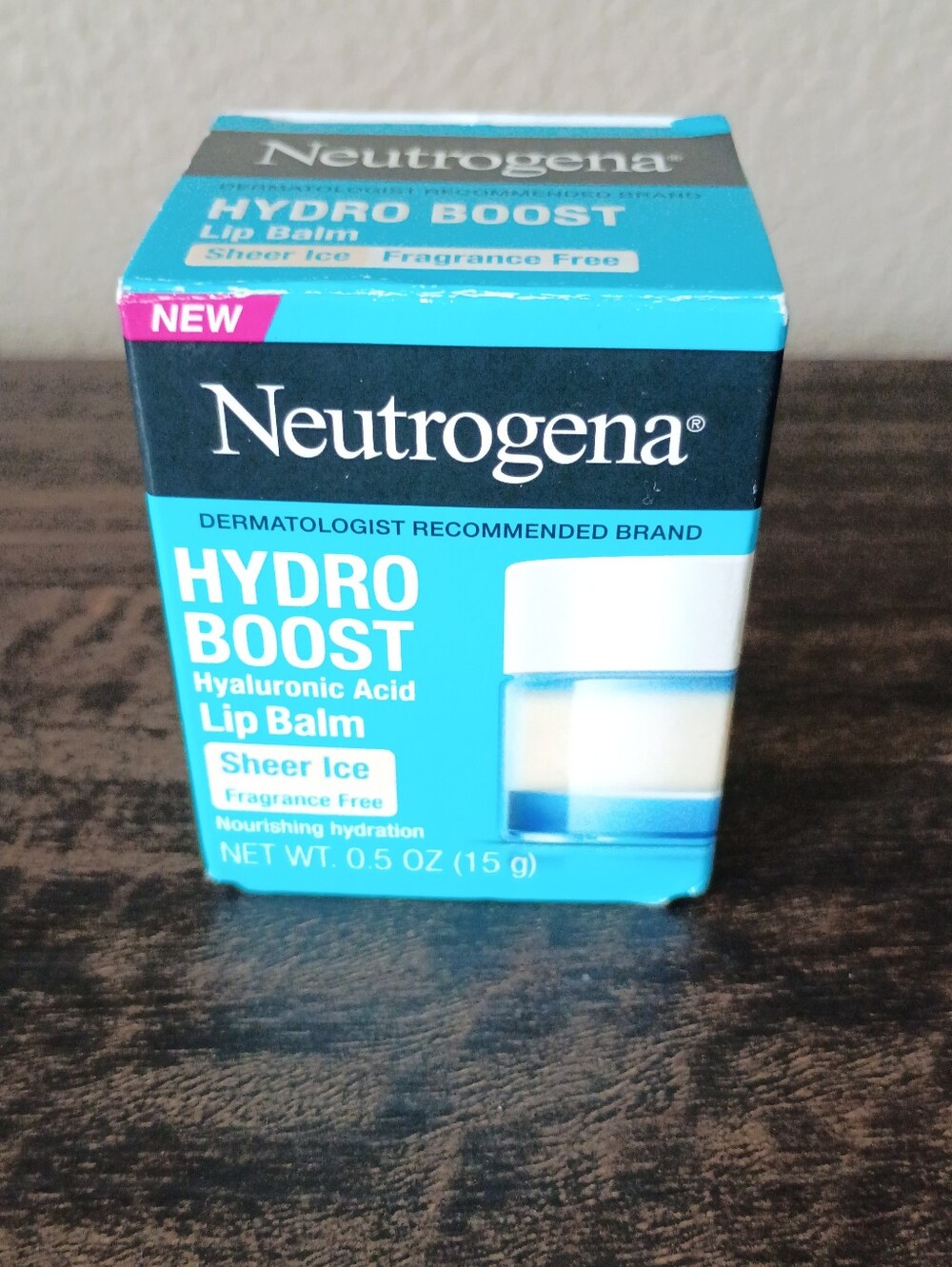 Neutrogena Hydro Boost Hyaluronic Acid Lip Balm - Sheer Ice (blue)